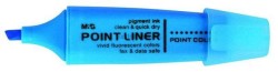 Zakreślacz Point Liner AHM21572 M&amp;G zapachowy ścięta końcówka 1-4 mm niebieski