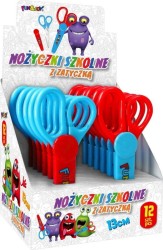 Nożyczki Fun&amp;Joy z zatyczką 13 cm (FJ6850C-P)