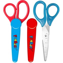 Nożyczki Fun&amp;Joy z zatyczką 13 cm (FJ6850C-P)