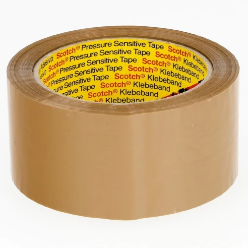 Taśma pakowa Scotch brązowa 50 mm 66 m (371)