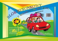 Blok rysunkowy Protos A4 kolorowy 80g 19k 210 mm x 297 mm