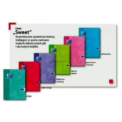 Zeszyt Oxford Sweet Fluo A5 16k. linia podwójna (100302245)
