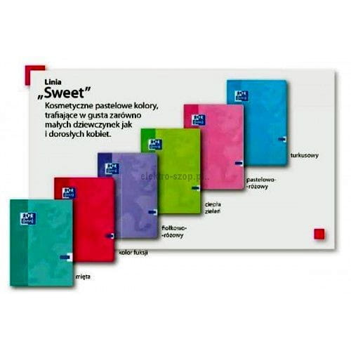 Zeszyt Oxford Sweet Fluo A5 16k. linia podwójna (100302245)