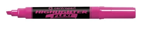 Zakreślacz Centropen, różowy 1-5 mm (8542)