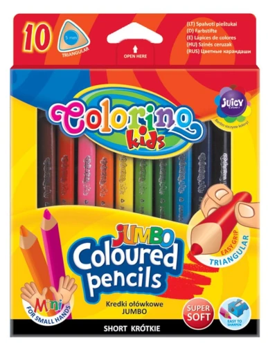 Kredki ołówkowe Patio colorino 10 kol. (32964)