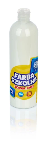 Farby plakatowe Astra kolor: biała 500 ml 1 kol.