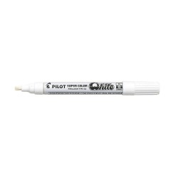 Marker olejowy Pilot, biały B mm okrągła końcówka (SC-W-B)