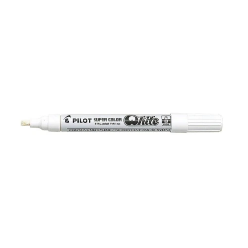 Marker olejowy Pilot, biały B mm okrągła końcówka (SC-W-B)