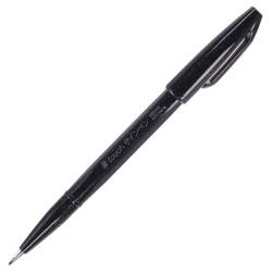 Flamaster Pentel brush sign czarny 1 kol. (SES15C-A)