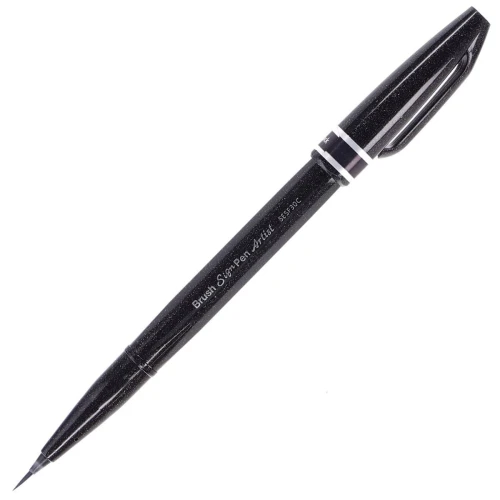 Flamaster Pentel brush sign czarny 1 kol. (SESF30-aX)