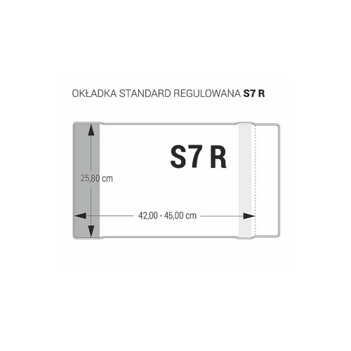 Okładka Biurfol S7-258 258 mm x 420-450 mm (OZ-58)