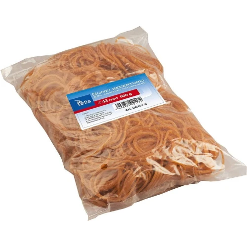 Gumki recepturki Tetis 500 g śr. 43 mm (GG201-C)