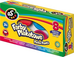 Farby plakatowe As kolor: mix 20 ml 8 kol. (83412900)
