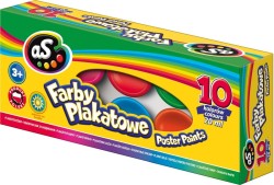 Farby plakatowe As kolor: mix 20 ml 10 kol. (301215008)