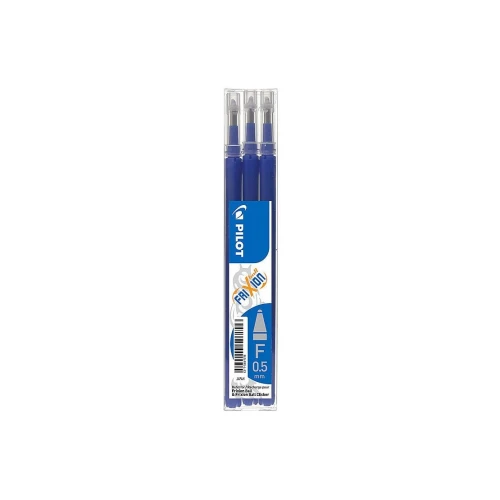 Wkład do pióra kulkowego Pilot Frixion Clicer, niebieski 0,5 mm (PIBLS-FR5-L-S3-E)