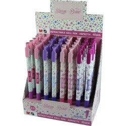 Długopisy automatyczne Warm Braw ABP82774 M&amp;G 0,5 mm niebieski wkład