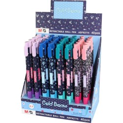 Długopisy automatyczne Cold Braw ABP82775 M&amp;G 0,7 mm niebieski wkład