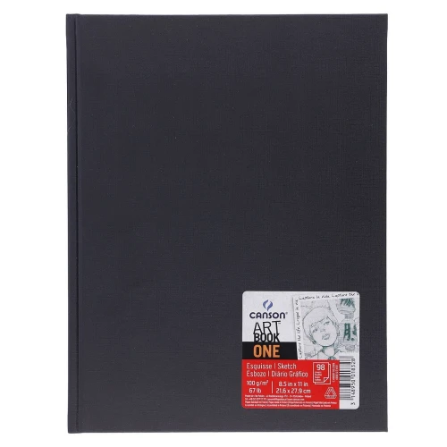 Blok artystyczny Canson Szkicownik ARTBOOK ONE A4 100g 96k 216 mm x 279 mm (400110289)