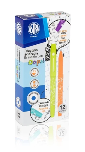 Długopis wymazywalny Astra wymazywalny OPSS!