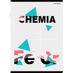 Brulion Top 2000 tematyczny chemia A5 80k. 70 g krata (400132314)