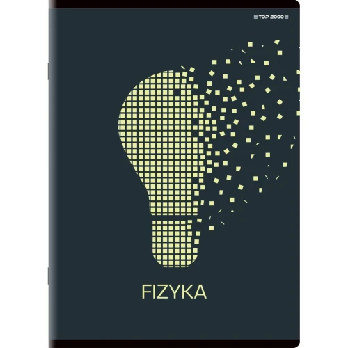 Brulion Top 2000 tematyczny fizyka A5 80k. 70 g krata (400132313)