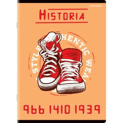 Brulion Top 2000 tematyczny historia A5 80k. 70 g krata (400132312)