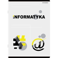 Brulion Top 2000 tematyczny informatyka A5 80k. 70 g krata (400132321)