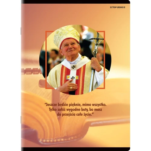Zeszyt Top 2000 tematyczny religia A5 80k. 70 g krata (400130491)