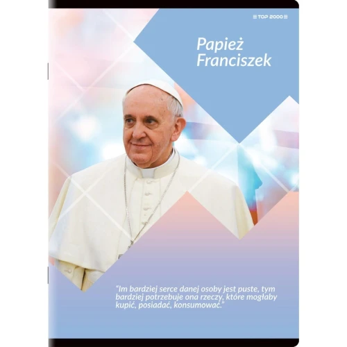 Zeszyt Top 2000 tematyczny religia A5 80k. 70 g krata (400130491)