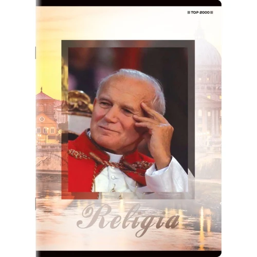 Zeszyt Top 2000 tematyczny religia A5 80k. 70 g krata (400130491)