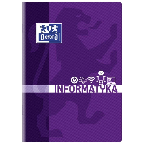 Zeszyt tematyczny Oxford angielski A5 60k. 90 g krata (400139056)