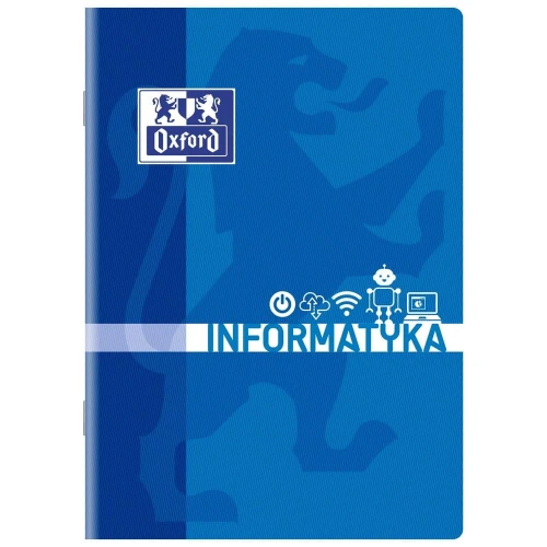 Zeszyt tematyczny Oxford angielski A5 60k. 90 g krata (400139056)