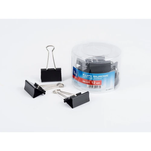 Klip Tetis CZARNY 50 mm (GK001-F)