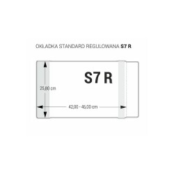 Okładka Biurfol 258 mm x 420-450 mm (OZB-58)
