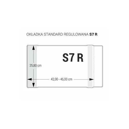Okładka Biurfol 258 mm x 420-450 mm (OZB-58)