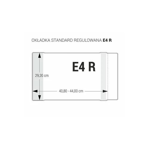 Okładka Biurfol 292 mm x 408-440 mm (OZB-57)