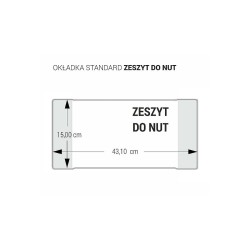 Okładka Biurfol nuty 150 mm x 431 mm (OZB-34)