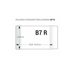 Okładka Biurfol B7R 236 mm x 320-347 mm (OZB-41)