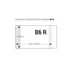Okładka Biurfol B6R B6 239 mm x 330-357 mm (OZB-42)