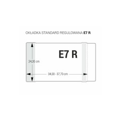 Okładka Biurfol Standard regulowana E7R 242 mm x 340-377 mm (OZB-43)