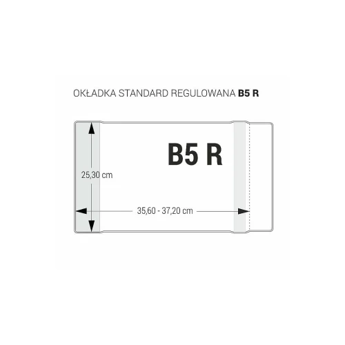 Okładka Biurfol B5R B5 253 mm x 356-372 mm (OZB-45)