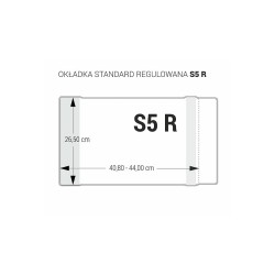 Okładka Biurfol S5R 265 mm x 408-440 mm (OZB-51)