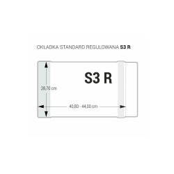 Okładka Biurfol S3R 287 mm x 408-440 mm (OZB-53)