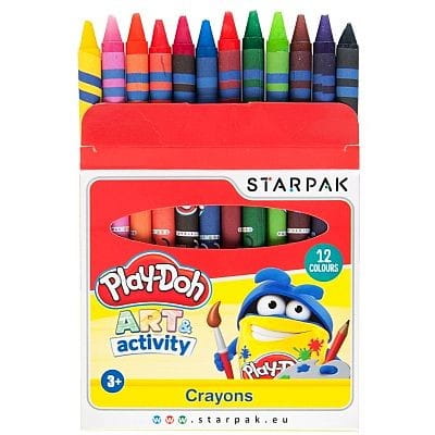 Kredki świecowe Starpak Play-doh 12 kol. (453892)