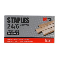 Zszywki 24/6 M&amp;G 1000 szt (MG ABS916H0)