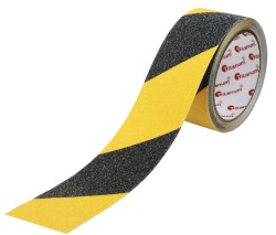 Taśma specjalnego przeznaczenia Titanum antypoślizgowa czarno-żółta 48 mm 5 m