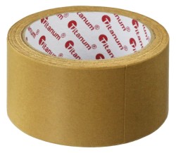 Taśma pakowa Titanum papierowa kraft brązowy 48 mm 50 m