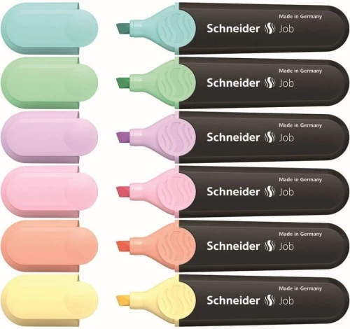 Zakreślacz Schneider Job Pastel, mix 1-5 mm (SR115097)