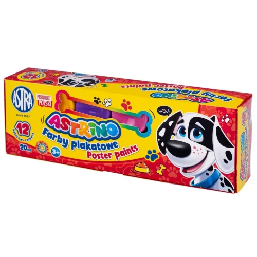 Farby plakatowe Astrino kolor: mix 20 ml 12 kol. (301221004)