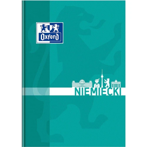 Brulion Oxford niemiecki tematyczny A5 80k. 90 g krata (400150855)